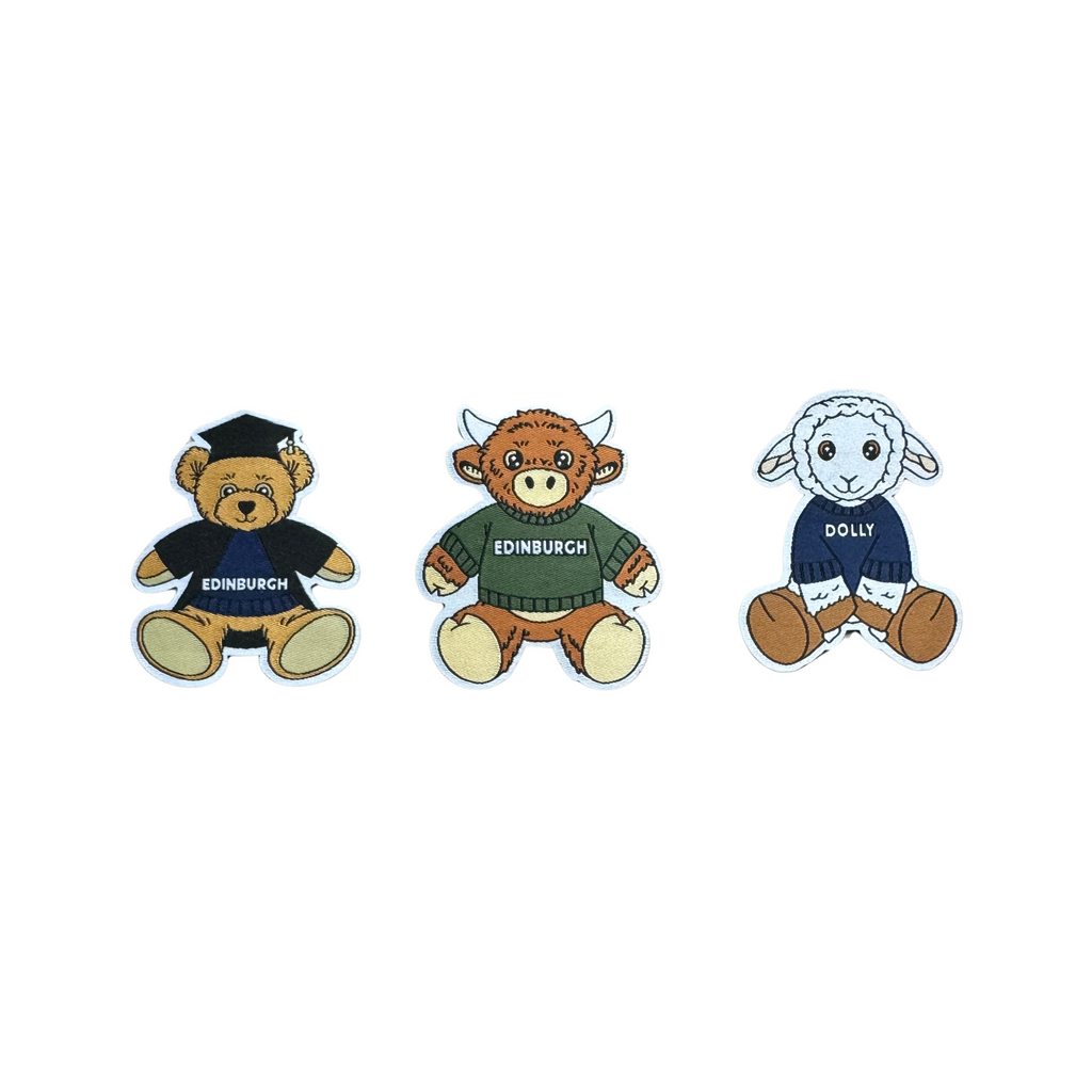 Edinbear Woven Patch