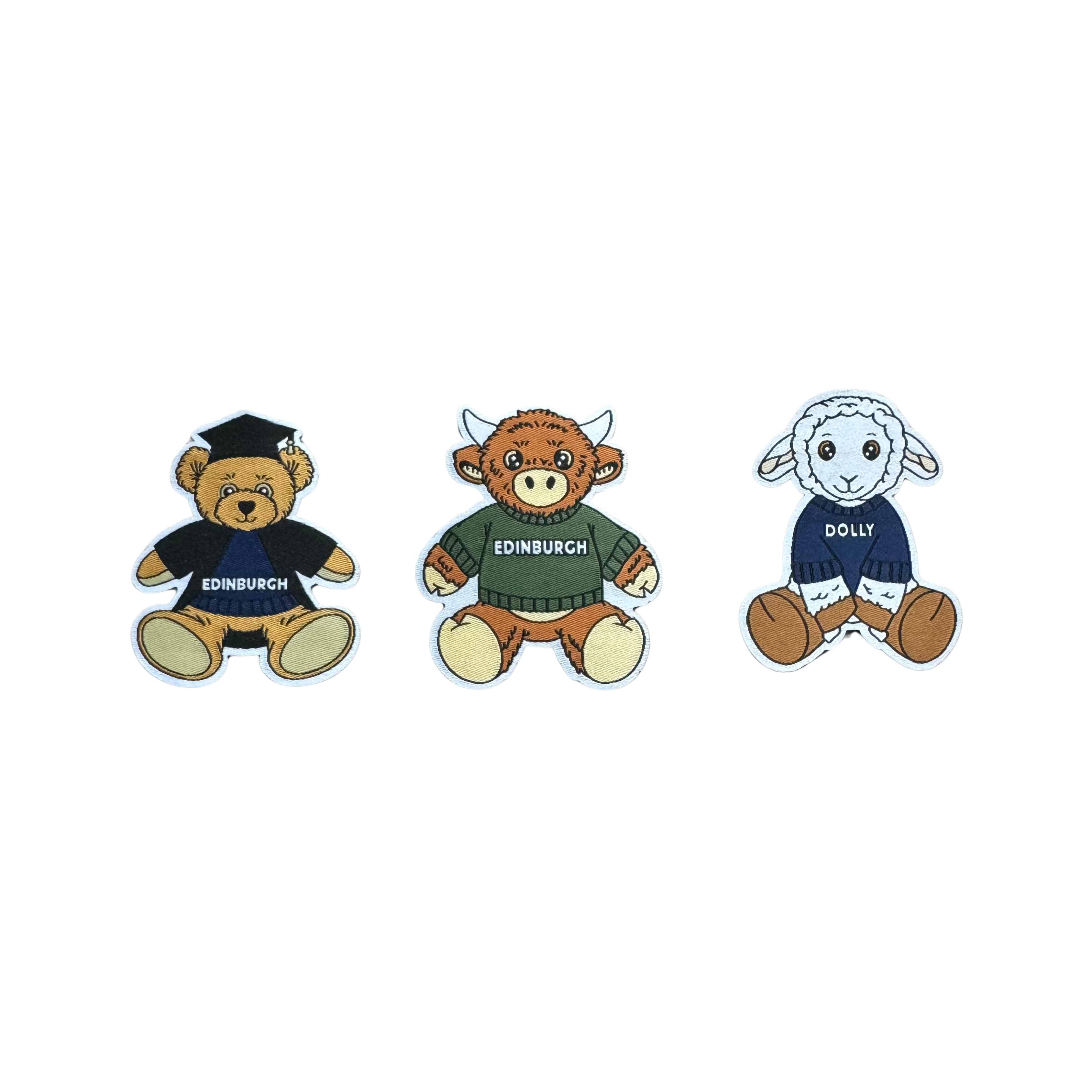 Dolly the Sheep Woven Patch