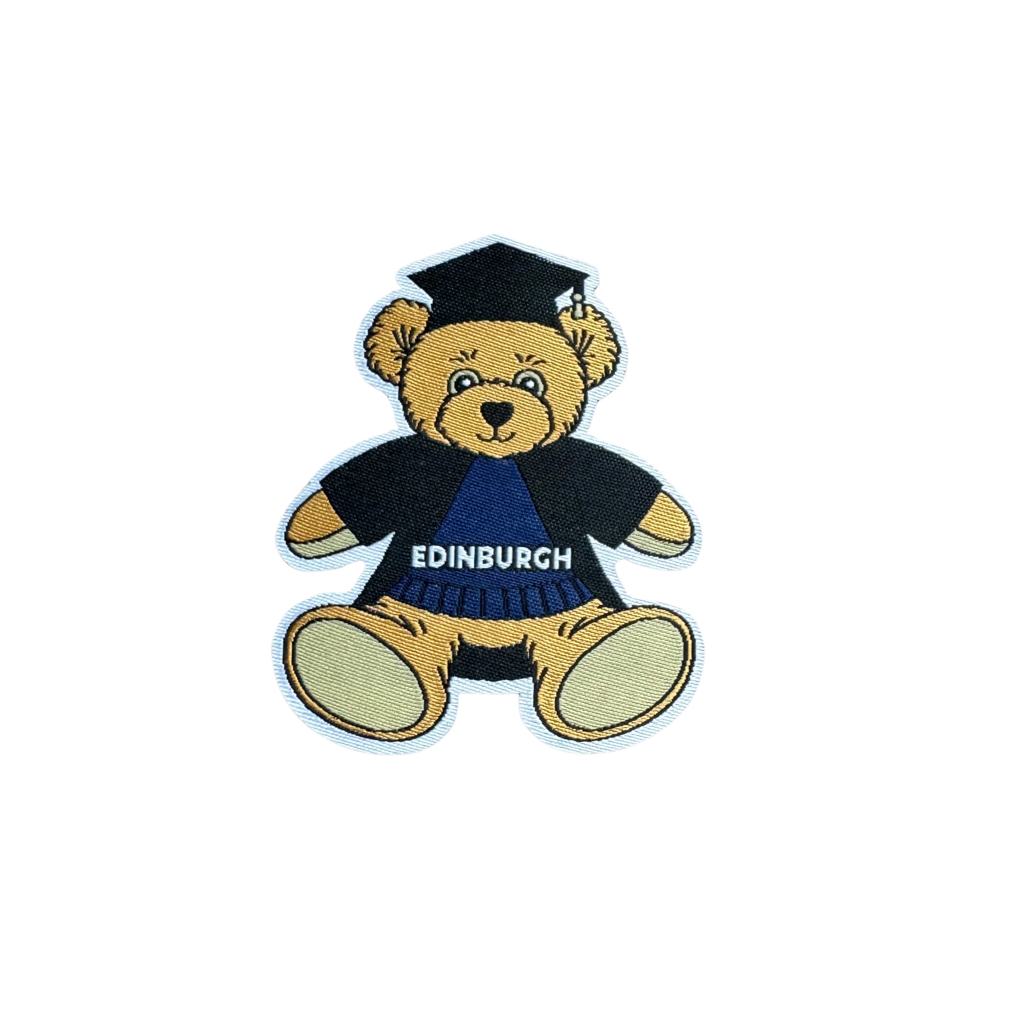 Edinbear Woven Patch